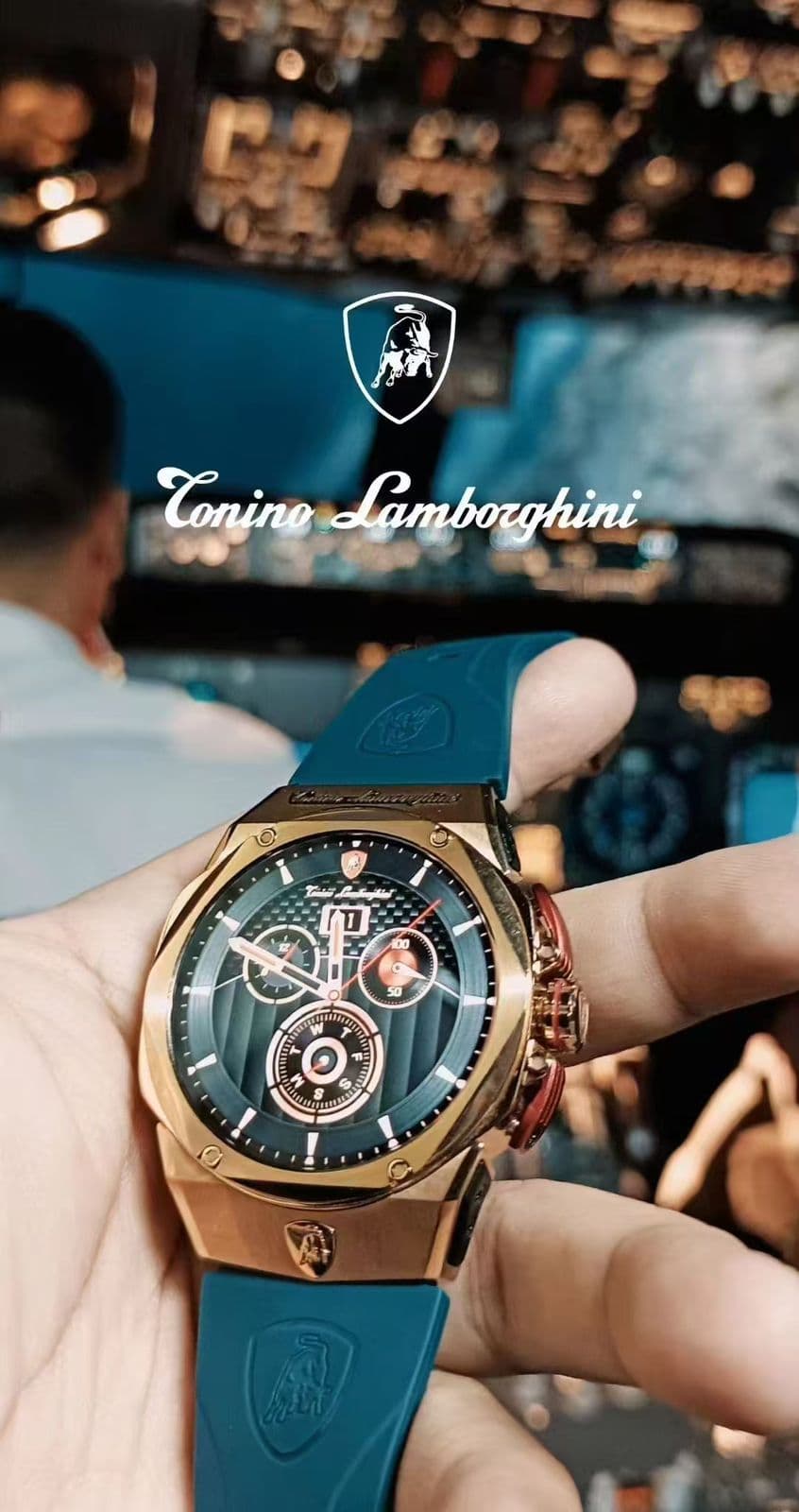 Spyder Rose Gold Chronograph