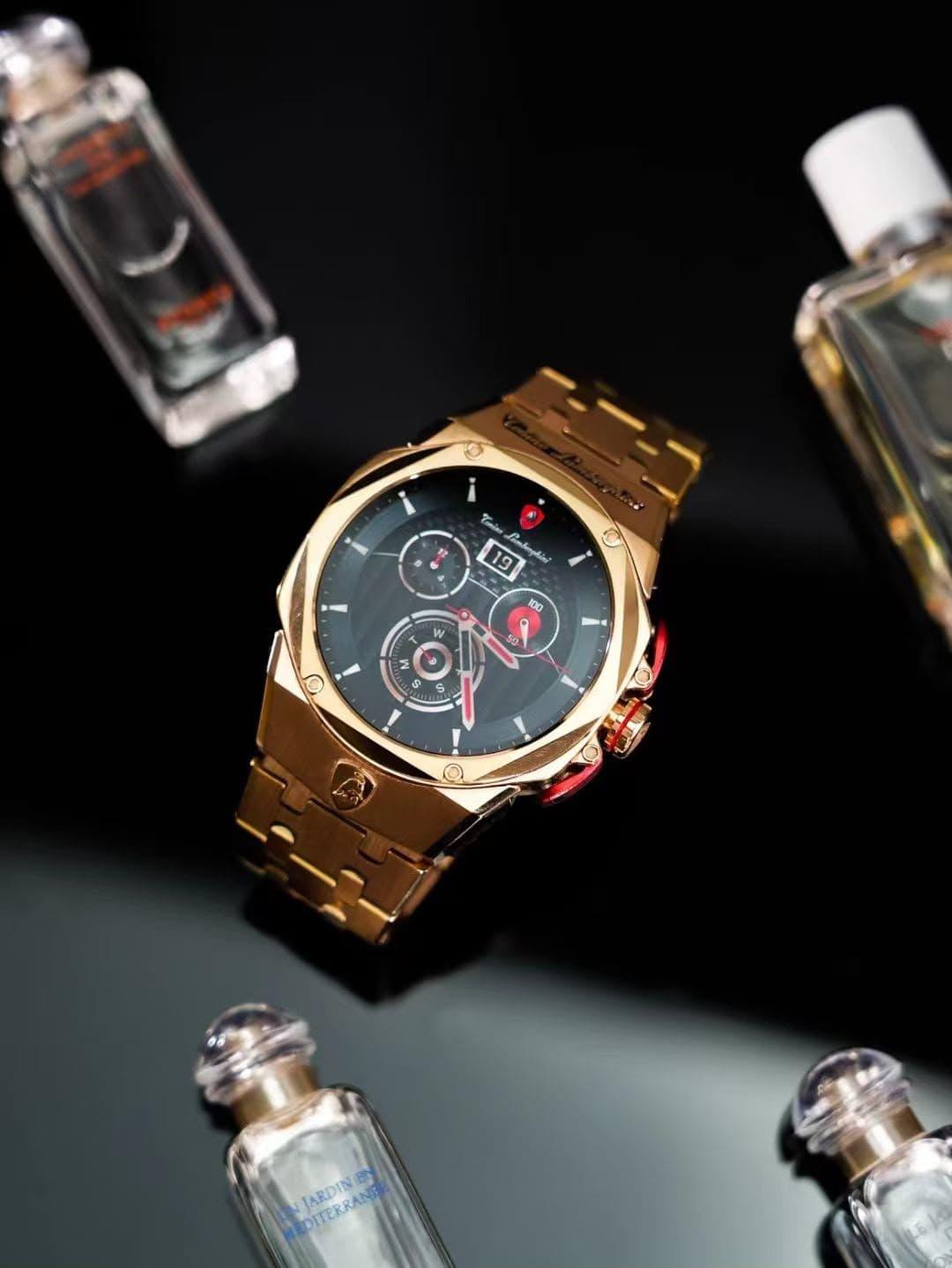 Spyder Gold Black Dial